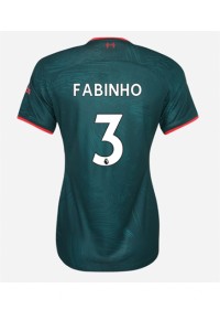 Fotbalové Dres Liverpool Fabinho #3 Dámské Třetí Oblečení 2022-23 Krátký Rukáv